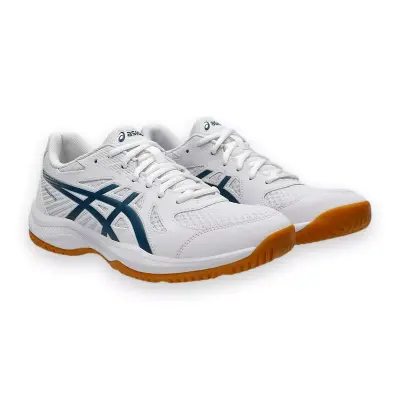 Asics 1071A104 Upcourt 6 Voleybol Beyaz Erkek Spor Ayakkabı 