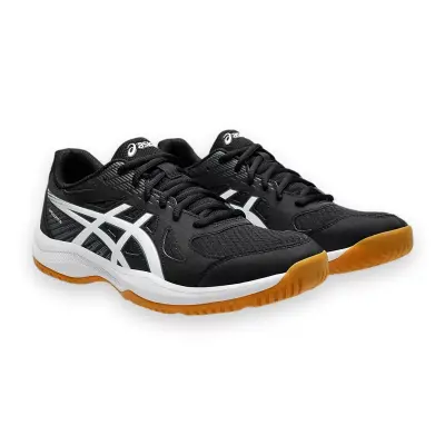 Asics 1071A104 Upcourt 6 Voleybol Siyah Erkek Spor Ayakkabı - 1