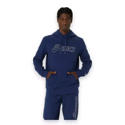 Asics 2031E187 Asics Oth Hoodie Mavi Erkek Sweatshirt 