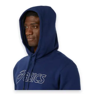 Asics 2031E187 Asics Oth Hoodie Mavi Erkek Sweatshirt - 3