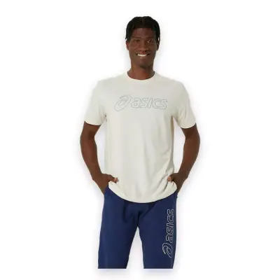 Asics 2031E188 Asics Logo Ss Tee Erkek T-Shirt - 1