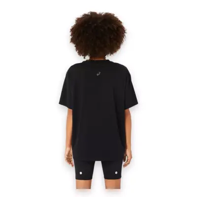 Asics 2032C843 Asics Logo Tee Siyah Kadın T-Shirt - 3