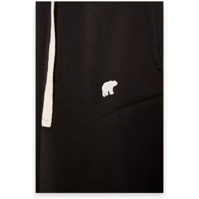 Bad Bear 23.06.14.001 Less Plain Sweatpants Jr Siyah Çocuk Eşofman Altı - 3