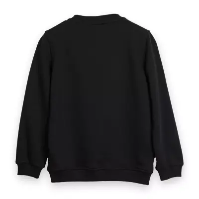 Bad Bear 24.06.12.004 Javed Crewneck Jr Sweat Siyah Erkek Çocuk Sweatshirt - 2