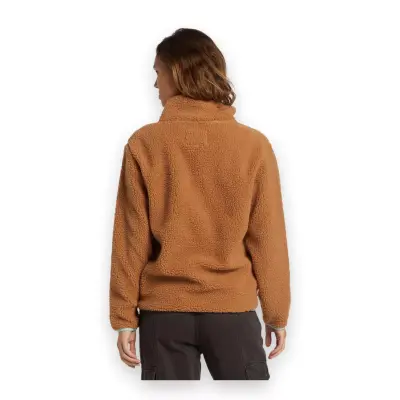 Billabong Abjft00453 Horizon Mock Neck Sweat Taba Kadın Sweatshirt - 3