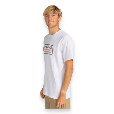 Billabong Ebyzt00166 Trademark Tees Beyaz Erkek T-Shirt - 4