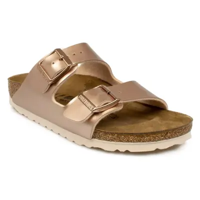 Birkenstock Arizona Bf Çift Toka Bakır Kadın Terlik - 1