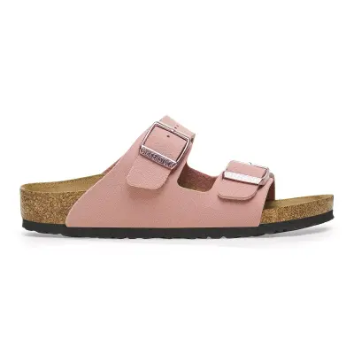 Birkenstock Arizona Bf Çift Toka Pembe Kız Çocuk Terlik - 2