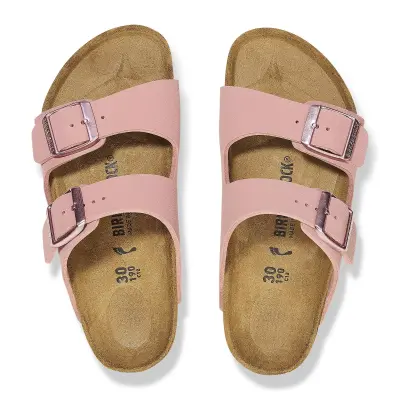 Birkenstock Arizona Bf Çift Toka Pembe Kız Çocuk Terlik - 3