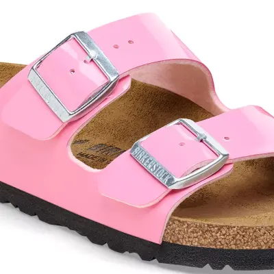 Birkenstock Arizona Bf Patent Pembe Kadın Terlik - 4