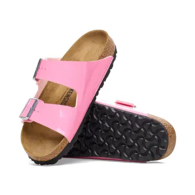 Birkenstock Arizona Bf Patent Pembe Kadın Terlik - 5