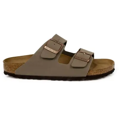 Birkenstock Arizona Bs Gri Çift Toka Erkek Terlik - 2