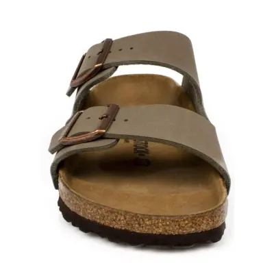 Birkenstock Arizona Bs Gri Çift Toka Erkek Terlik - 3