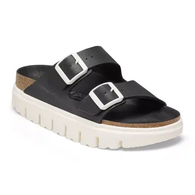 Birkenstock Arizona Chunky Bf Siyah-Beyaz Kadın Terlik - 1