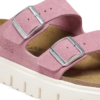 Birkenstock Arizona Chunky Vl Pembe-Beyaz Kadın Terlik - 4