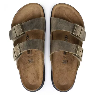 Birkenstock Arizona Ct Artic Old Haki Erkek Terlik - 3