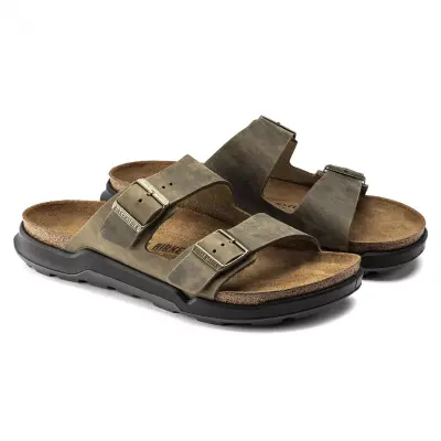 Birkenstock Arizona Ct Artic Old Haki Erkek Terlik - 4