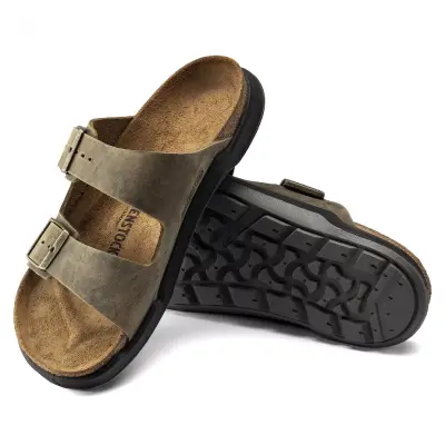 Birkenstock Arizona Ct Artic Old Haki Erkek Terlik - 5