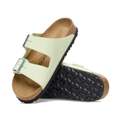 Birkenstock Arizona Nu Çift Toka Açık Yeşil Kadın Terlik - 5