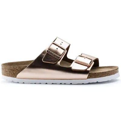 Birkenstock Arizona Sfb Nl Metallic Bronz Kadın Terlik - 2