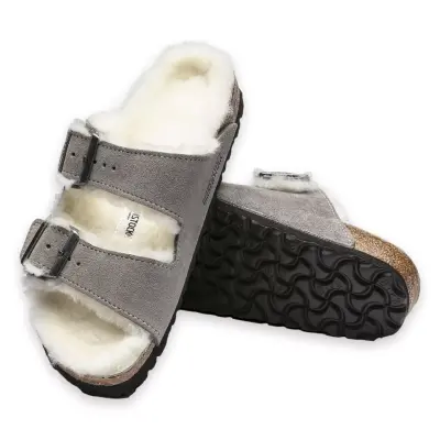 Birkenstock Arizona Vl Shearling Kadın Terlik - 4