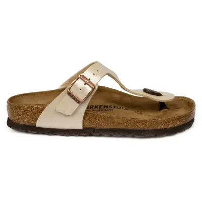 Birkenstock Gizeh Bs Parmak Arası Beyaz Kadın Terlik - 2