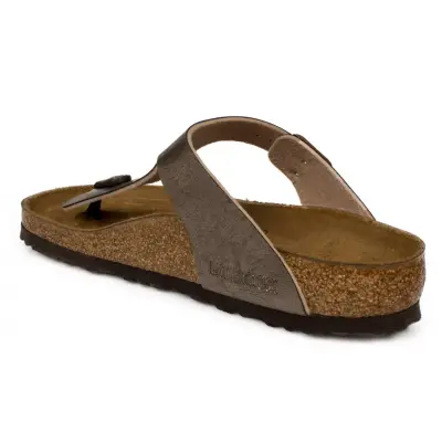 Birkenstock Gizeh Bs Parmak Arası Kahverengi Kadın Terlik - 4