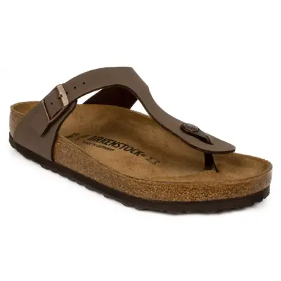 Birkenstock Gizeh Bs Parmak Arası Kahverengi Kadın Terlik - 1