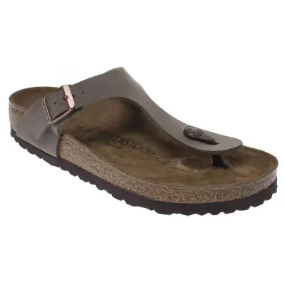 Birkenstock Gizeh Bs Parmak Arası Kahverengi Kadın Terlik 