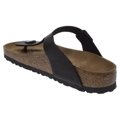 Birkenstock Gizeh Bs Parmak Arası Siyah Kadın Terlik - 4