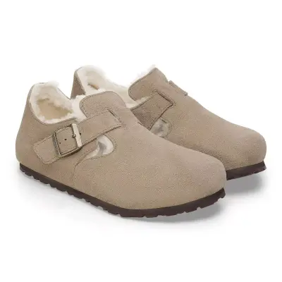 Birkenstock London Vl Shearling TAUPE Kadın Ayakkabı - 4