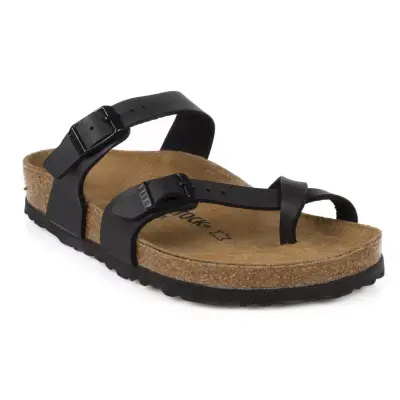 Birkenstock Mayari Parmak Arası Siyah Kadın Terlik - 1