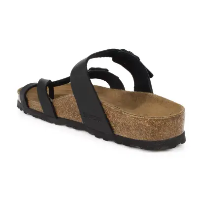 Birkenstock Mayari Parmak Arası Siyah Kadın Terlik - 4