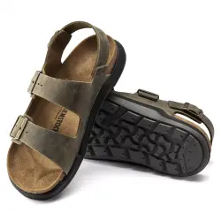 Birkenstock Milano Ct-M Artic Old Haki Erkek Sandalet - 5