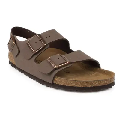 Birkenstock Milano Kahverengi Erkek Sandalet 