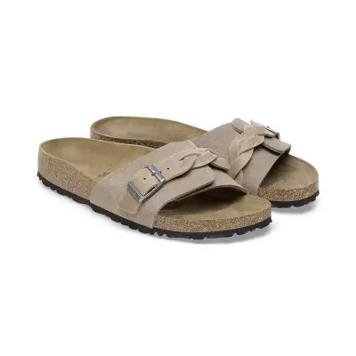 Birkenstock Oita Braided Vl Kahverengi Kadın Terlik - 3