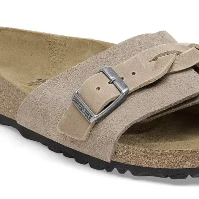 Birkenstock Oita Braided Vl Kahverengi Kadın Terlik - 4