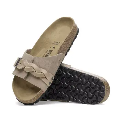 Birkenstock Oita Braided Vl Kahverengi Kadın Terlik - 5