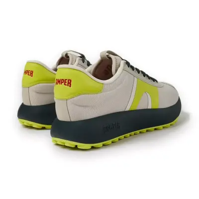 Camper K100944 Pelotas Athens Günlük Sneakers Açık Gri Erkek Spor Ayakkabı - 4