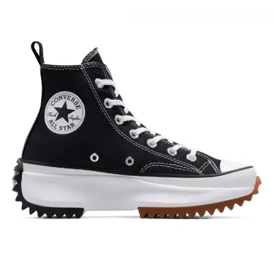 Converse 166799C Run Star Hike Hi Sneaker Siyah Unisex - 1