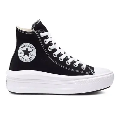 Converse 568497Chuck All Star Platform Siyah Unisex Ayakkabı - 1