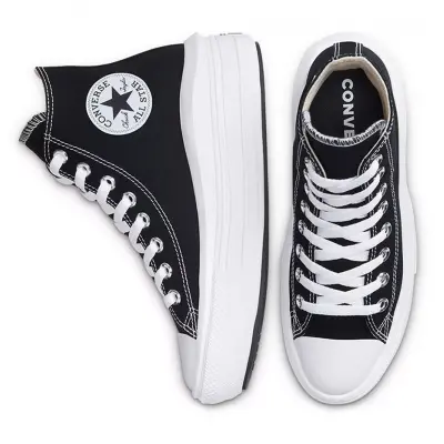 Converse 568497Chuck All Star Platform Siyah Unisex Ayakkabı - 4