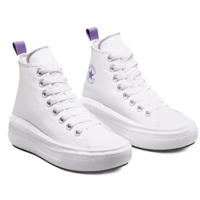 Converse A03667 Taylor All Star Platform Beyaz Unisex Ayakkabı - 1