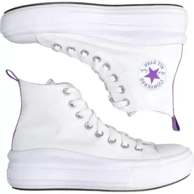 Converse A03667 Taylor All Star Platform Beyaz Unisex Ayakkabı - 4