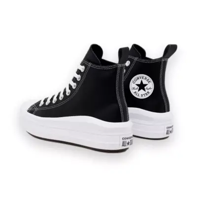 Converse A04831C Ctas Move Hi Sneakers Siyah-Beyaz Unisex Ayakkabı - 2