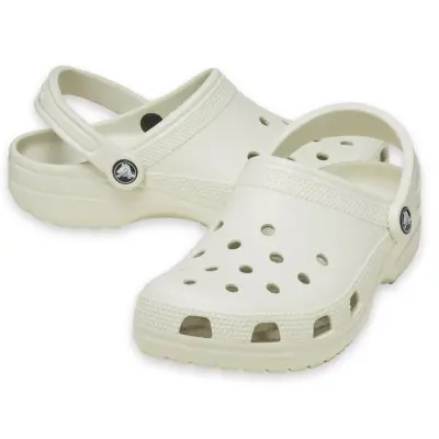 Crocs 10001 Classic Beyaz Unisex Terlik - 4