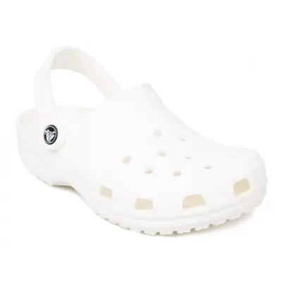 Crocs 10001 Classic Beyaz Unisex Terlik 