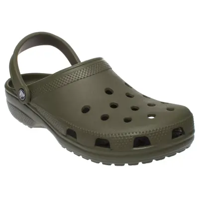 Crocs 10001 Classic Koyu Haki Unisex Terlik 