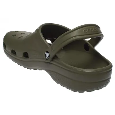 Crocs 10001 Classic Koyu Haki Unisex Terlik - 4