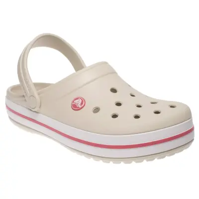 Crocs 11016 Crocband Bej-Pembe Erkek Terlik 